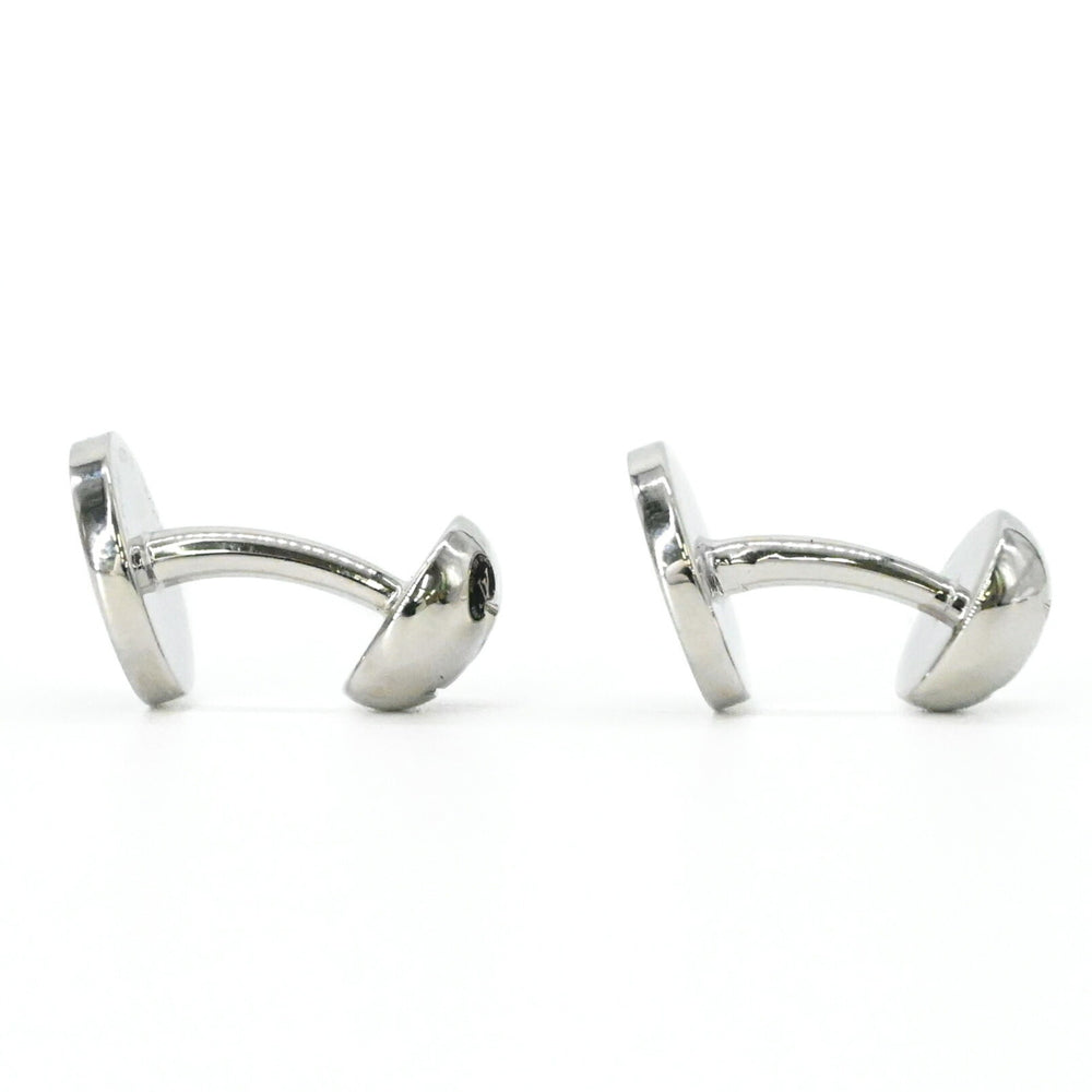 LOUIS VUITTON LV Award Cufflinks for Men, Black and Silver, M00912 — Like New