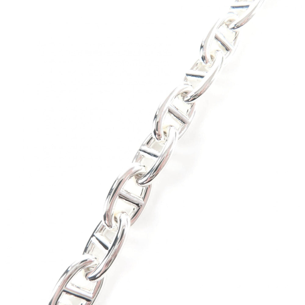 HERMES Chaine d'Ancre MM AG925 14-link bracelet, silver, made in France, 2024 model, weight 52.0g, women's — Like New