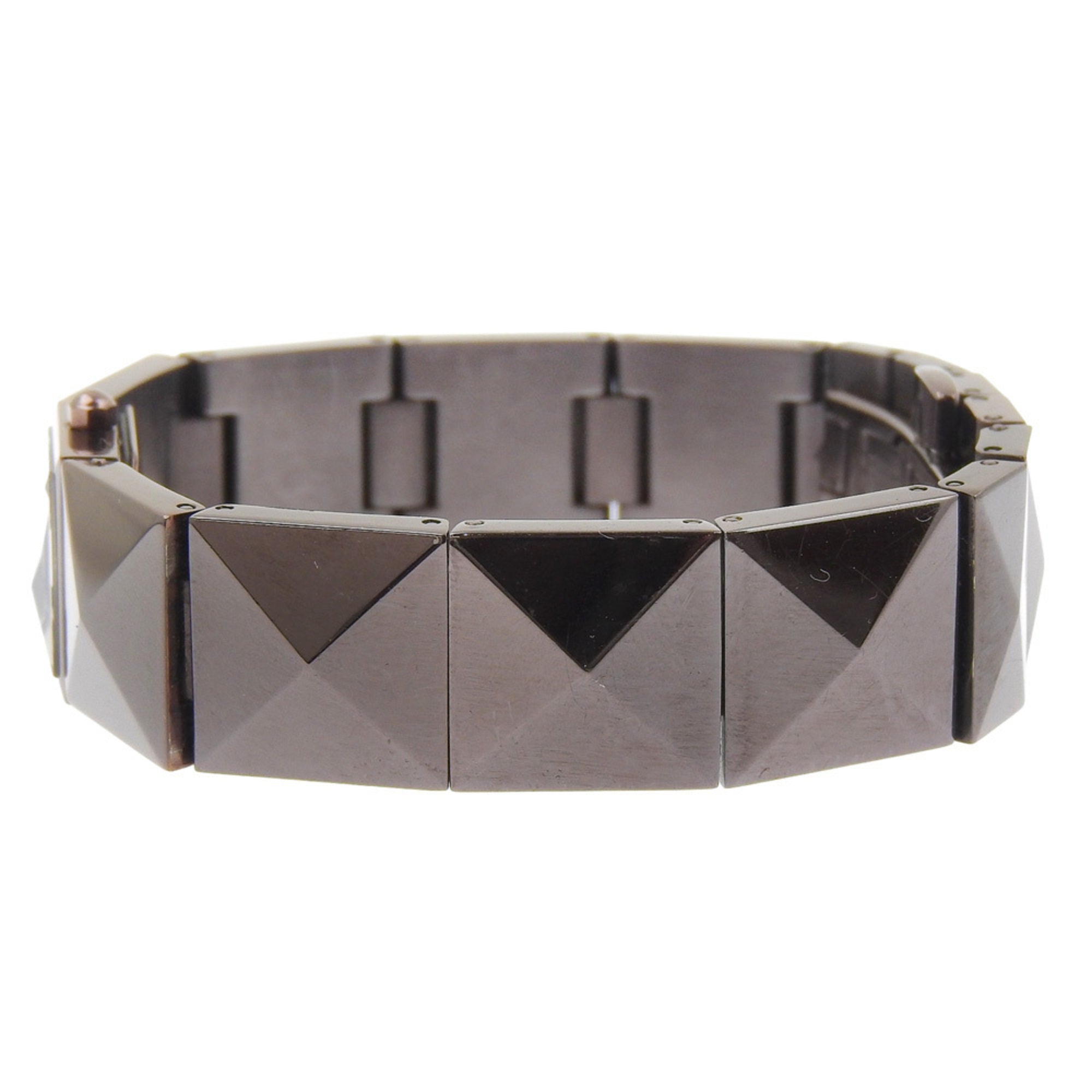 Fendi Pyramid Watch 4260L Stainless Steel Quartz Analog Brown Dial Women's — Very Good