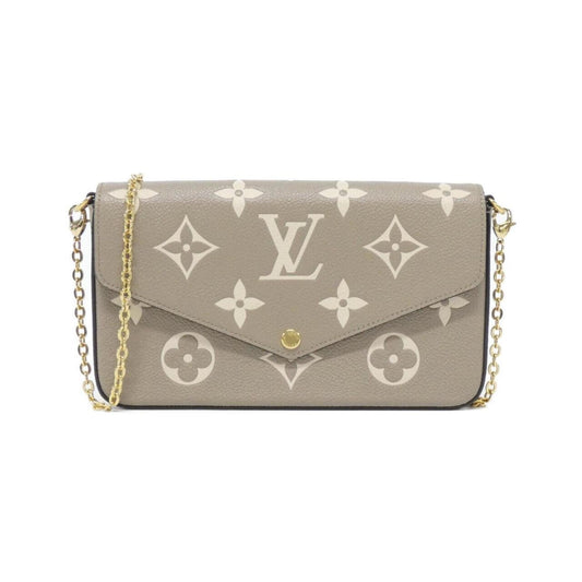 Louis Vuitton Two-Tone Monogram Empreinte Pochette Felicie M82610 Shoulder Bag