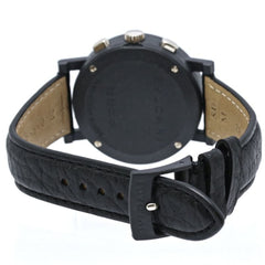 BVLGARI Bulgari Chronograph BBW38CGLDCH 6 BB38CLCH Men's Watch Carbon x Leather 40531 — Like New