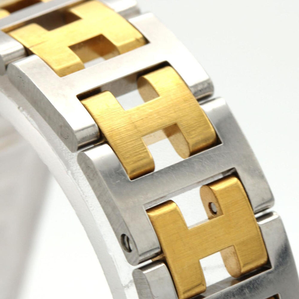Hermes Clipper Combination SSxGP Quartz Watch — Good