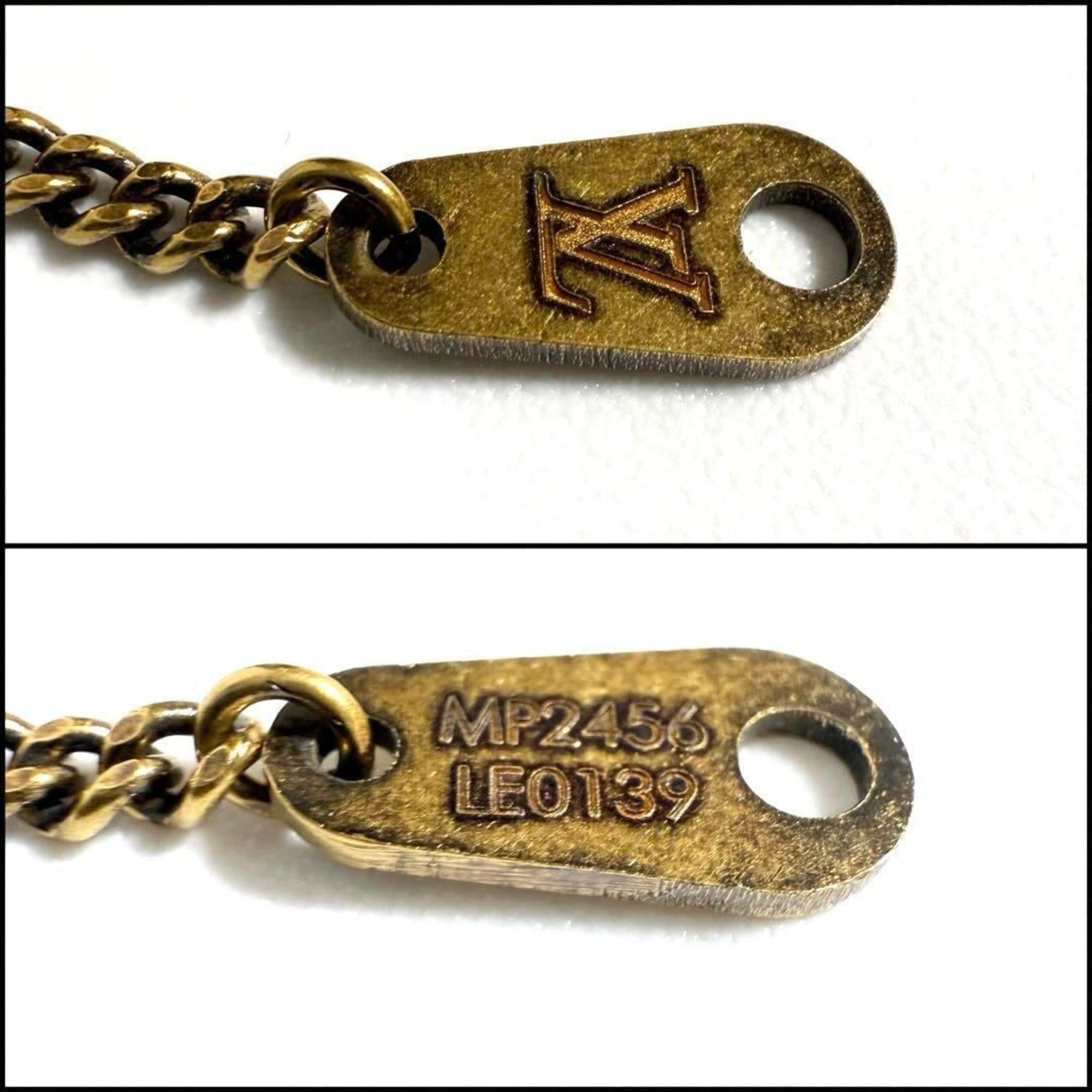 LOUIS VUITTON Men's Pendant Necklace LV Twig — Like New