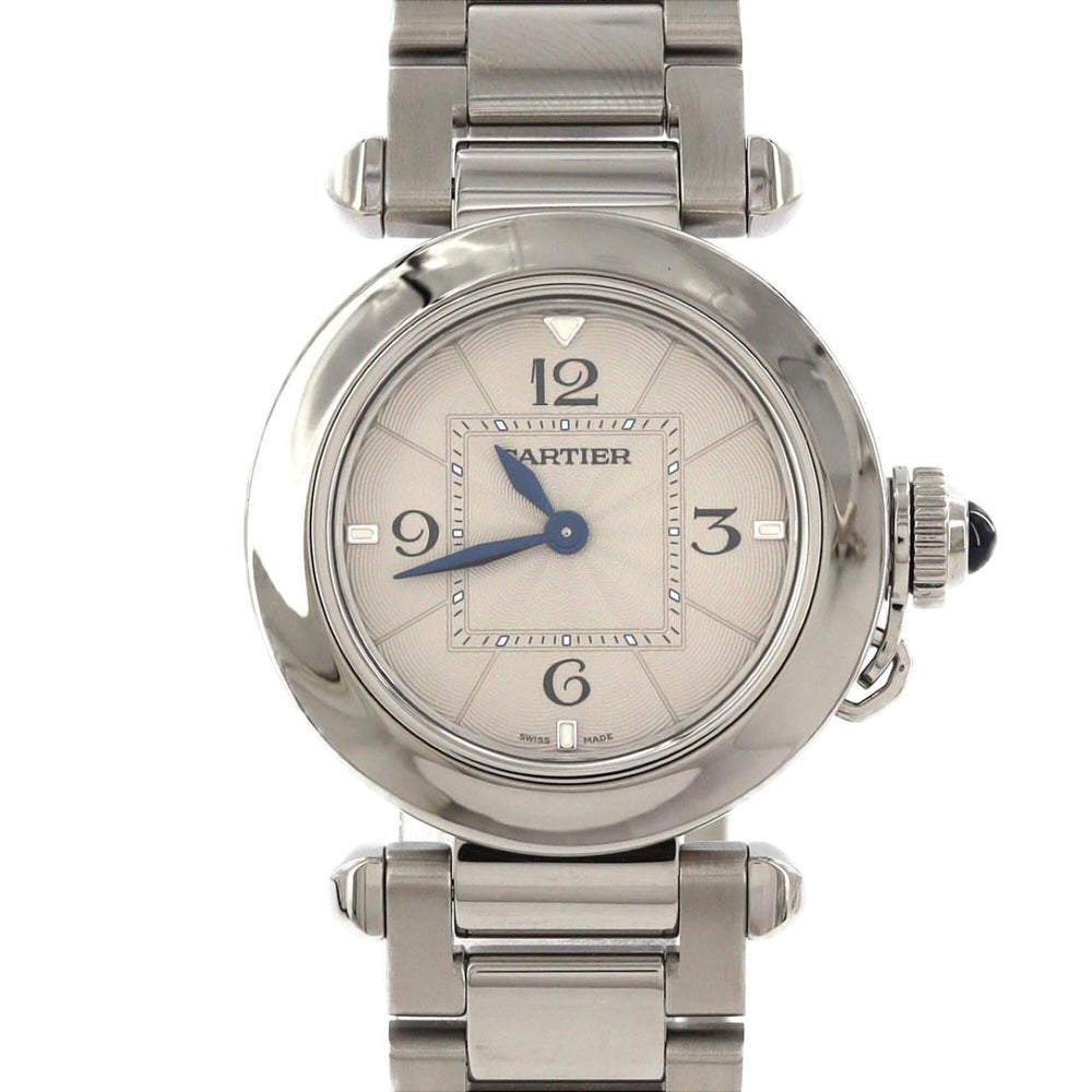 Cartier Pasha de WSPA0021 SS Quartz Watch — Very Good