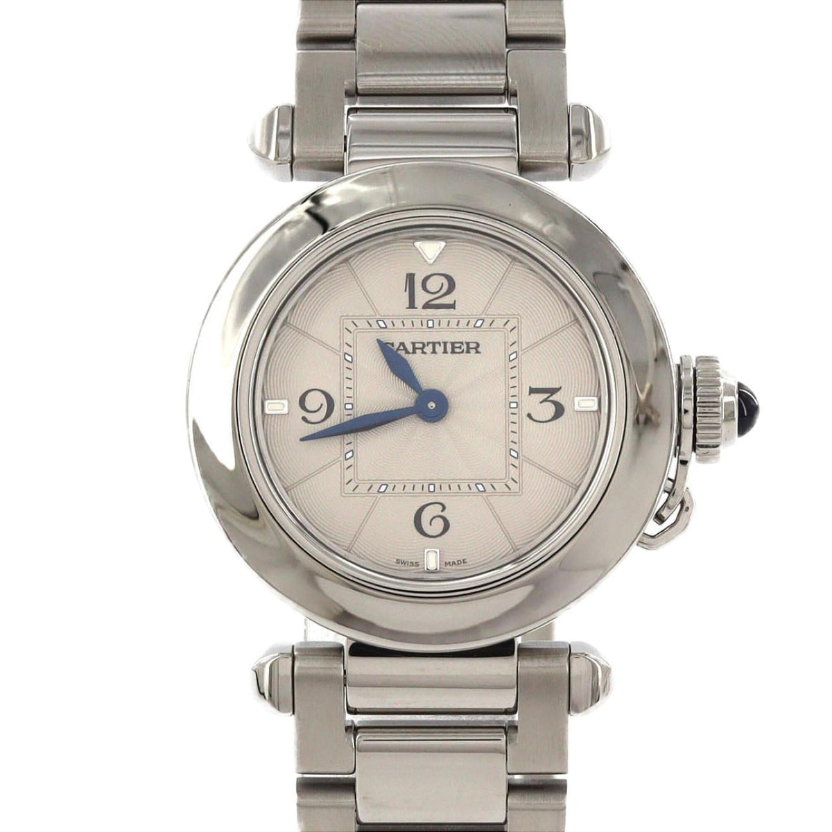 Cartier Pasha de WSPA0021 SS Quartz Watch — Very Good