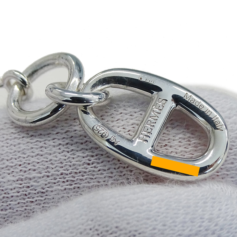 Hermes HERMES Chaine d'Ancre Amulet Necklace for Women, Brand Name, SV925 Silver Jewelry — Like New