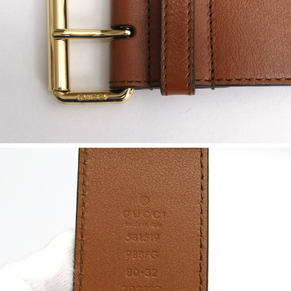 Gucci Sherry Line Double G Belt Bag/Pouch, Size 80 — New - Store Return