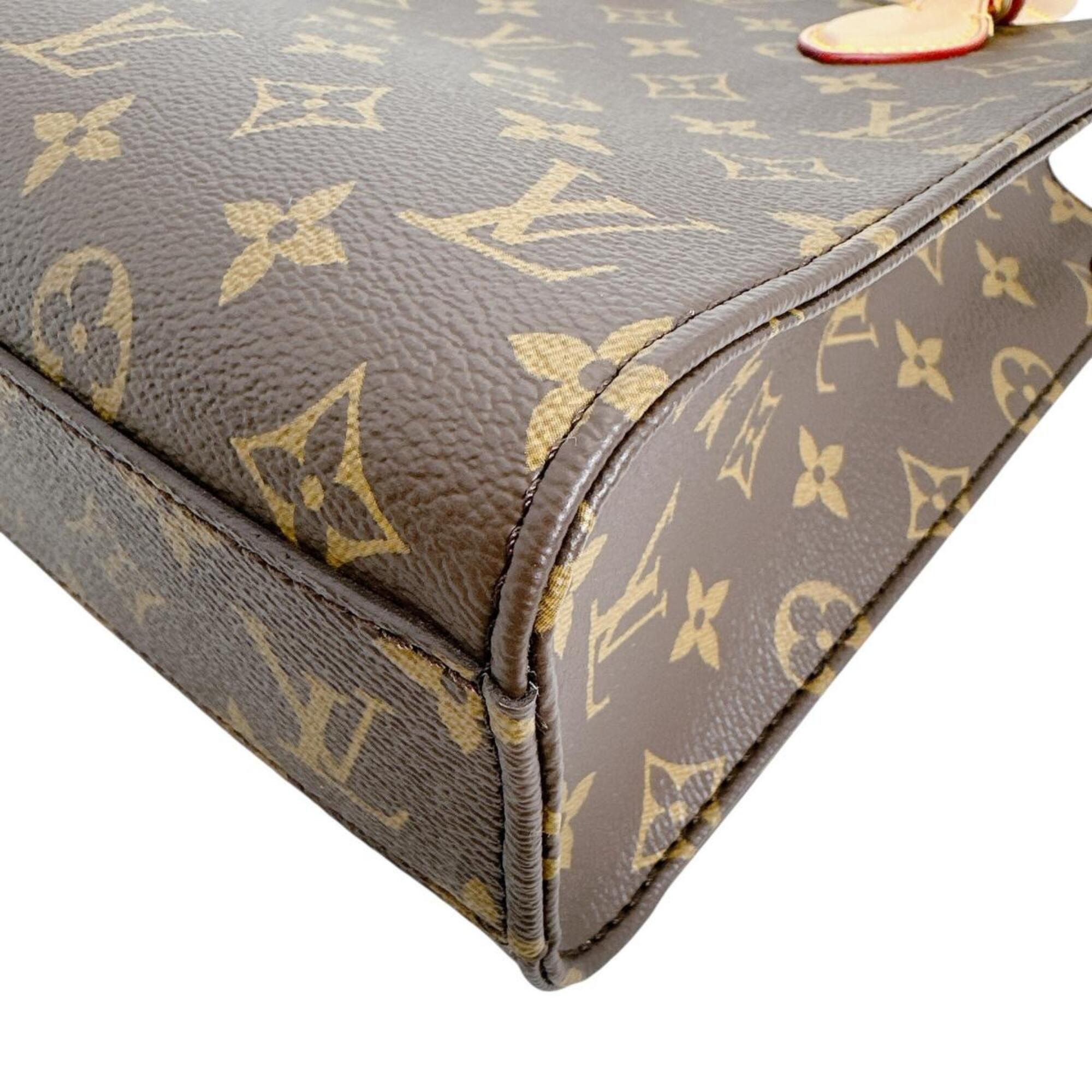 Louis Vuitton LOUIS VUITTON Handbag Sac Plat BB Monogram Canvas M46265 Brown — New - Store Return