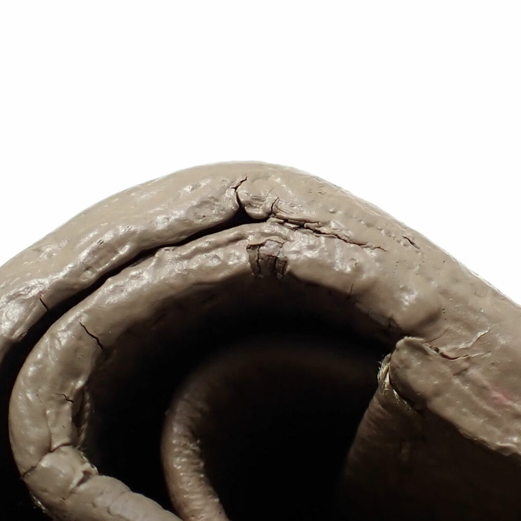 Saint Laurent Cassandra Bifold Wallet, Women's Beige Grained Leather Compact Zip Wallet