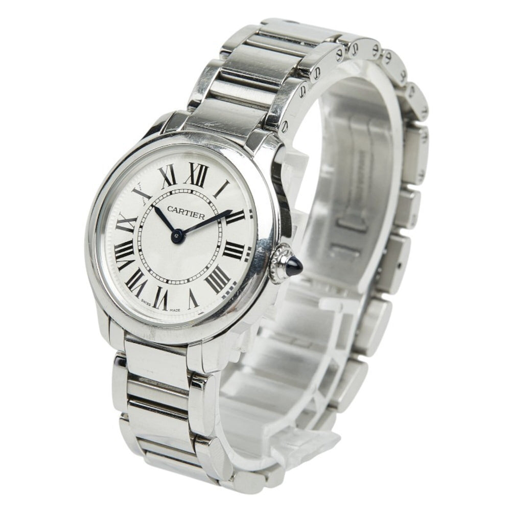 Cartier Ronde Must de Online Exclusive Watch WSRN0033 Quartz White Dial Stainless Steel Ladies CARTIER — Good