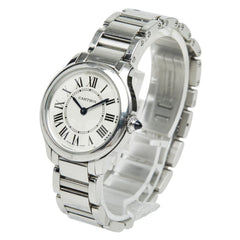 Cartier Ronde Must de Online Exclusive Watch WSRN0033 Quartz White Dial Stainless Steel Ladies CARTIER — Good