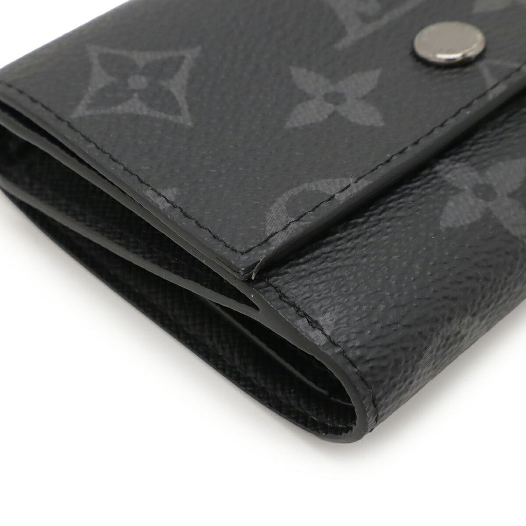 LOUIS VUITTON Monogram Eclipse Victor Tri-fold Wallet M12598