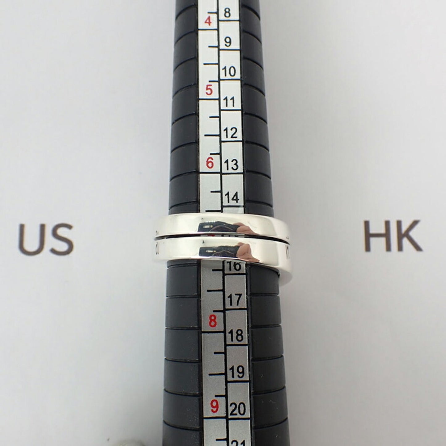 GUCCI 925 Spiral G Snake Ring, Size 13.5, j92-2