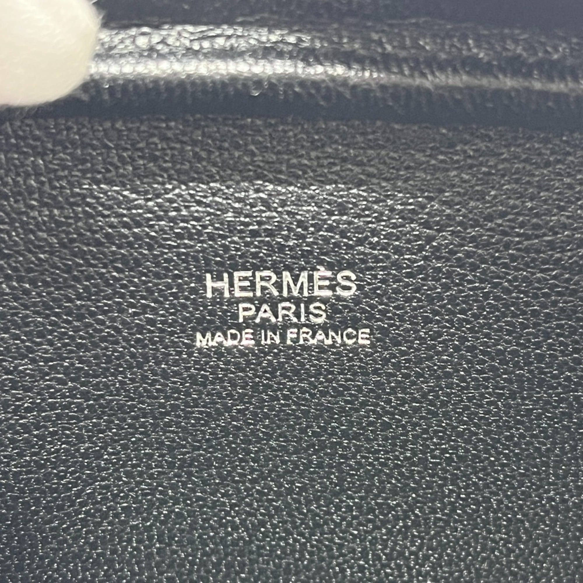HERMES H086559CK Plume Mini Black Bag Handbag Chevre Mysore Women's Noir — New - Store Return