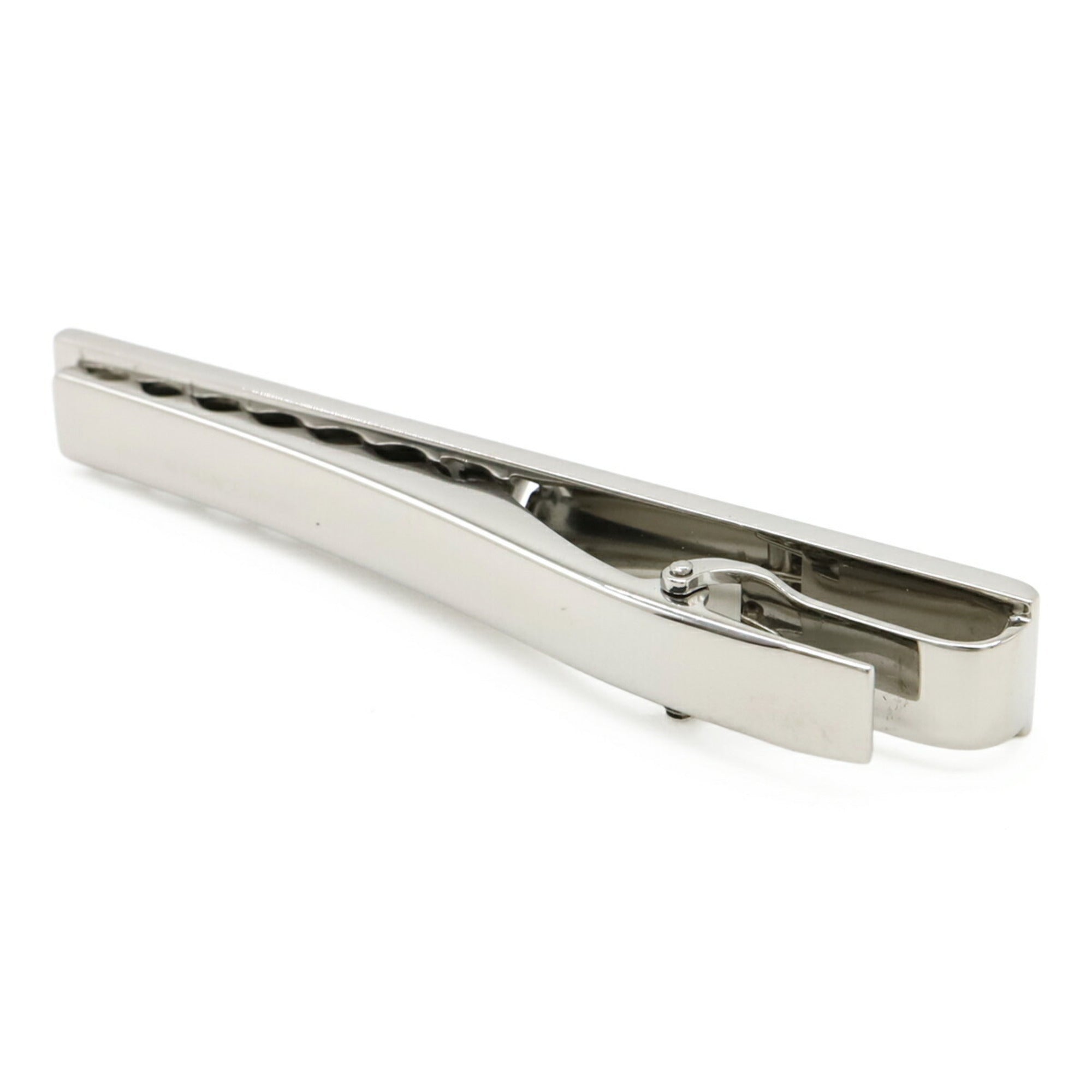 LOUIS VUITTON Louis Vuitton Pins Cravat Champs-Élysées Tie Pin Bar Clip Silver M65042 — Like New