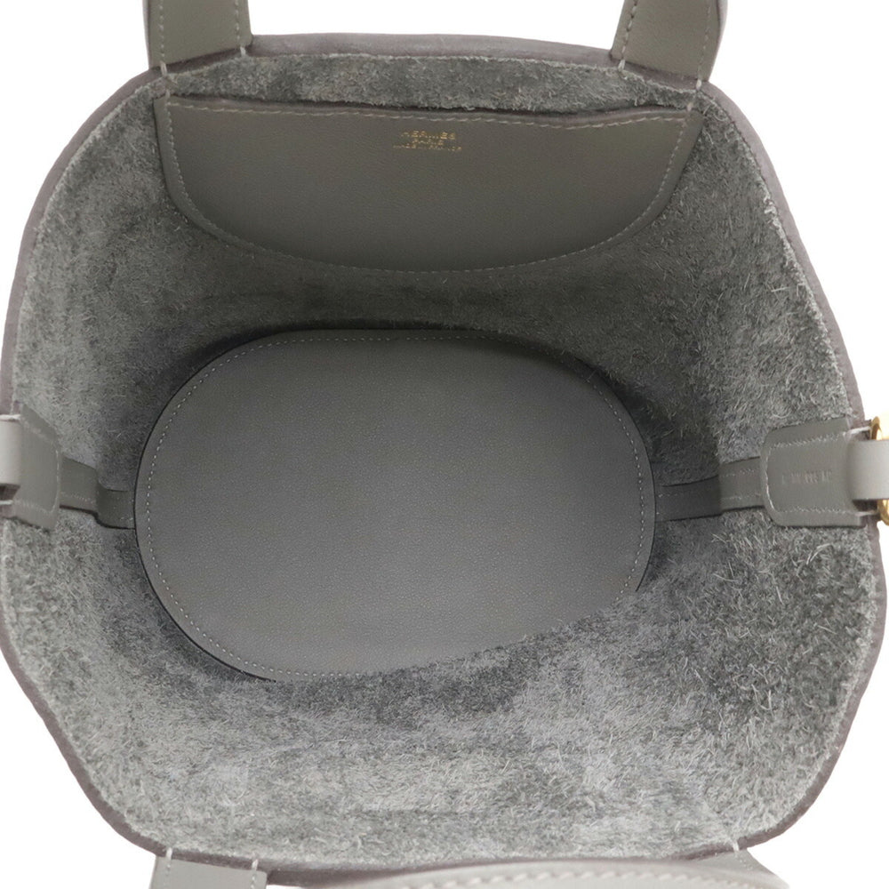 HERMES In the Loop 18 Handbag Tote Bag Taurillon Clemence Leather (Veau Swift) Grimeyer K Stamp H084274CCAH — New - Store Return