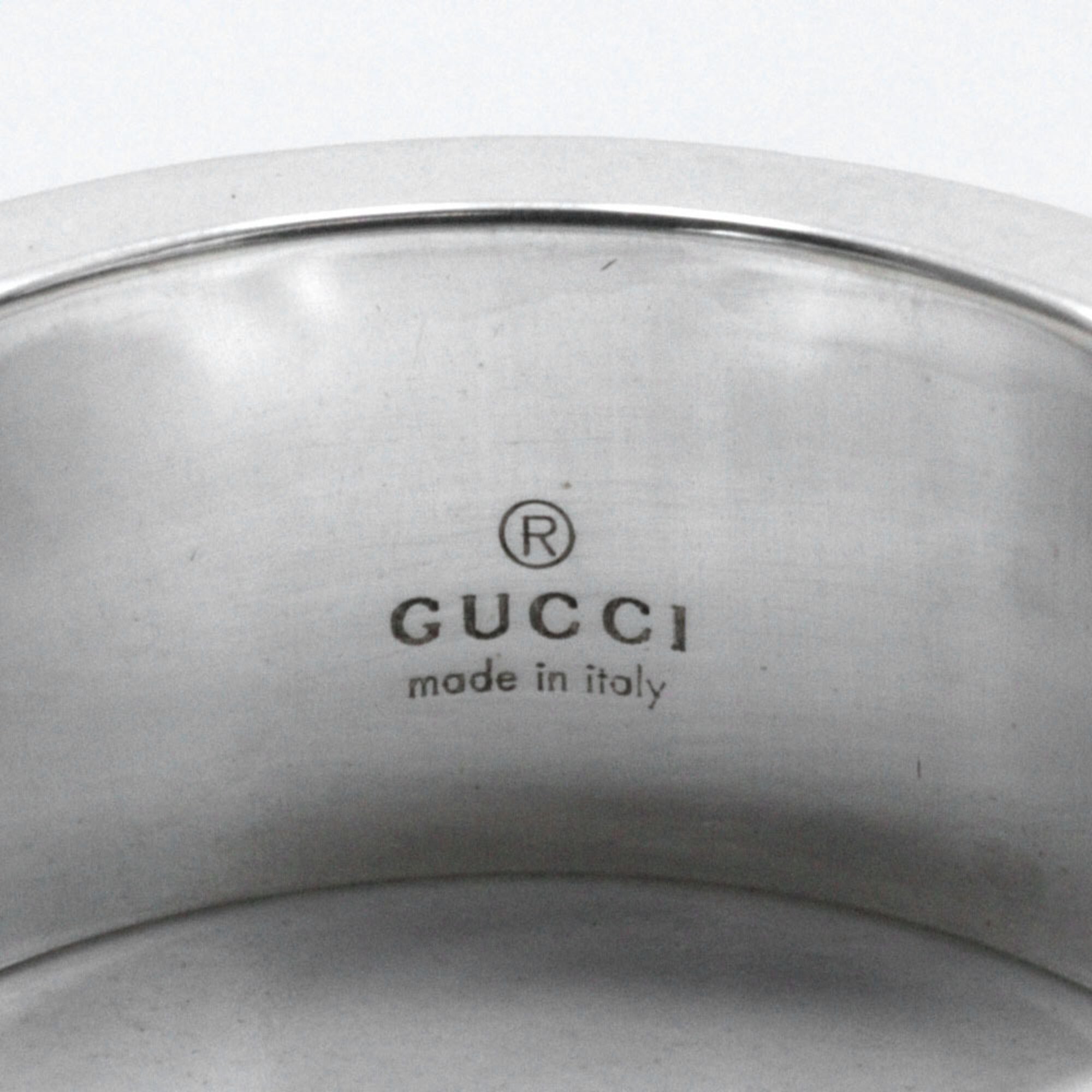 Gucci Branded G Ring, Size 13, 925 Sterling Silver, Approx. 7.9g, Women's, I213023109 — Like New