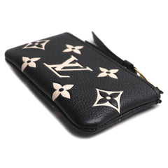 LOUIS VUITTON Louis Vuitton Pochette Cle Coin Case, Two-Tone Empreinte, M80885, Women's — New - Store Return