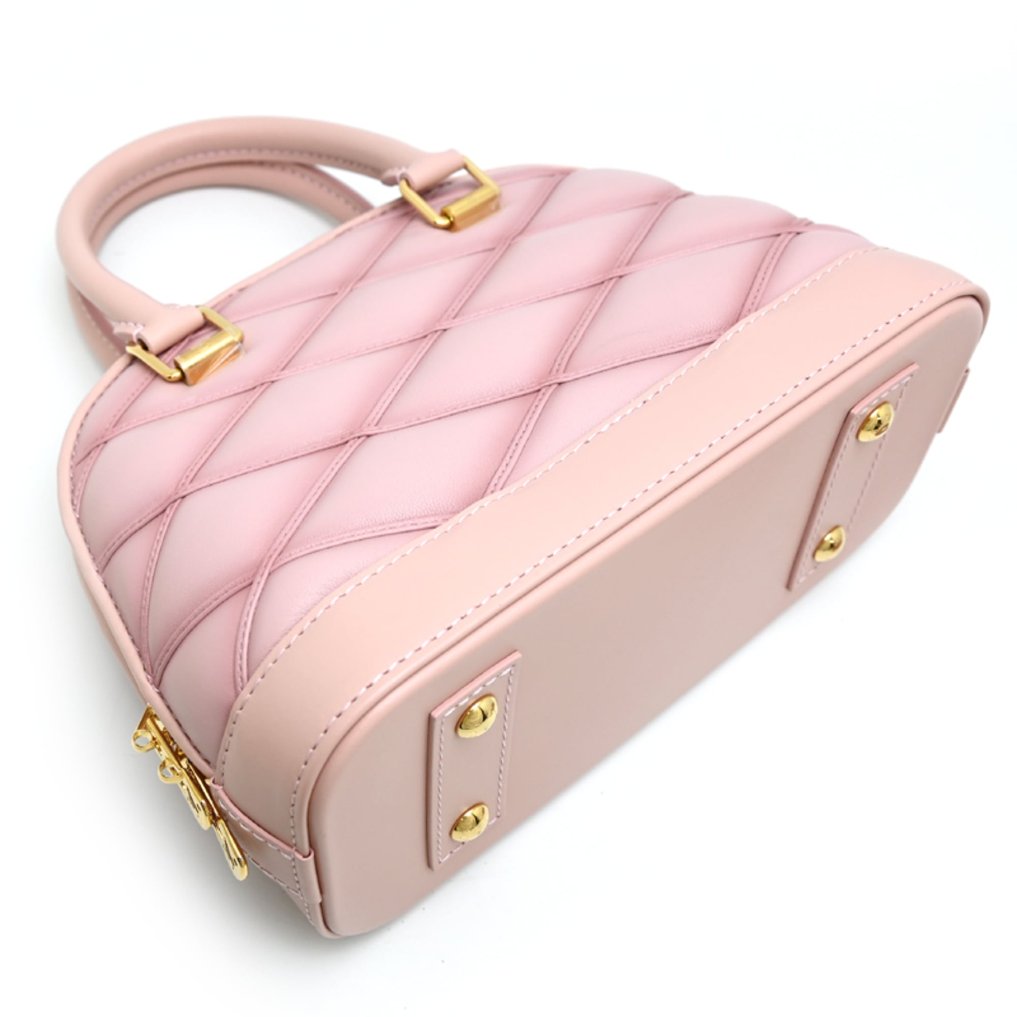 Louis Vuitton Maltage Alma BB Women's Shoulder Bag M24453Lambskin Pink — Like New