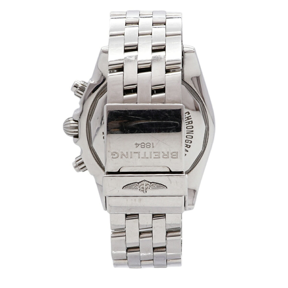 Breitling Chronomat 44 Mother-of-Pearl AB0110 Gray Dial Men's Watch — Good