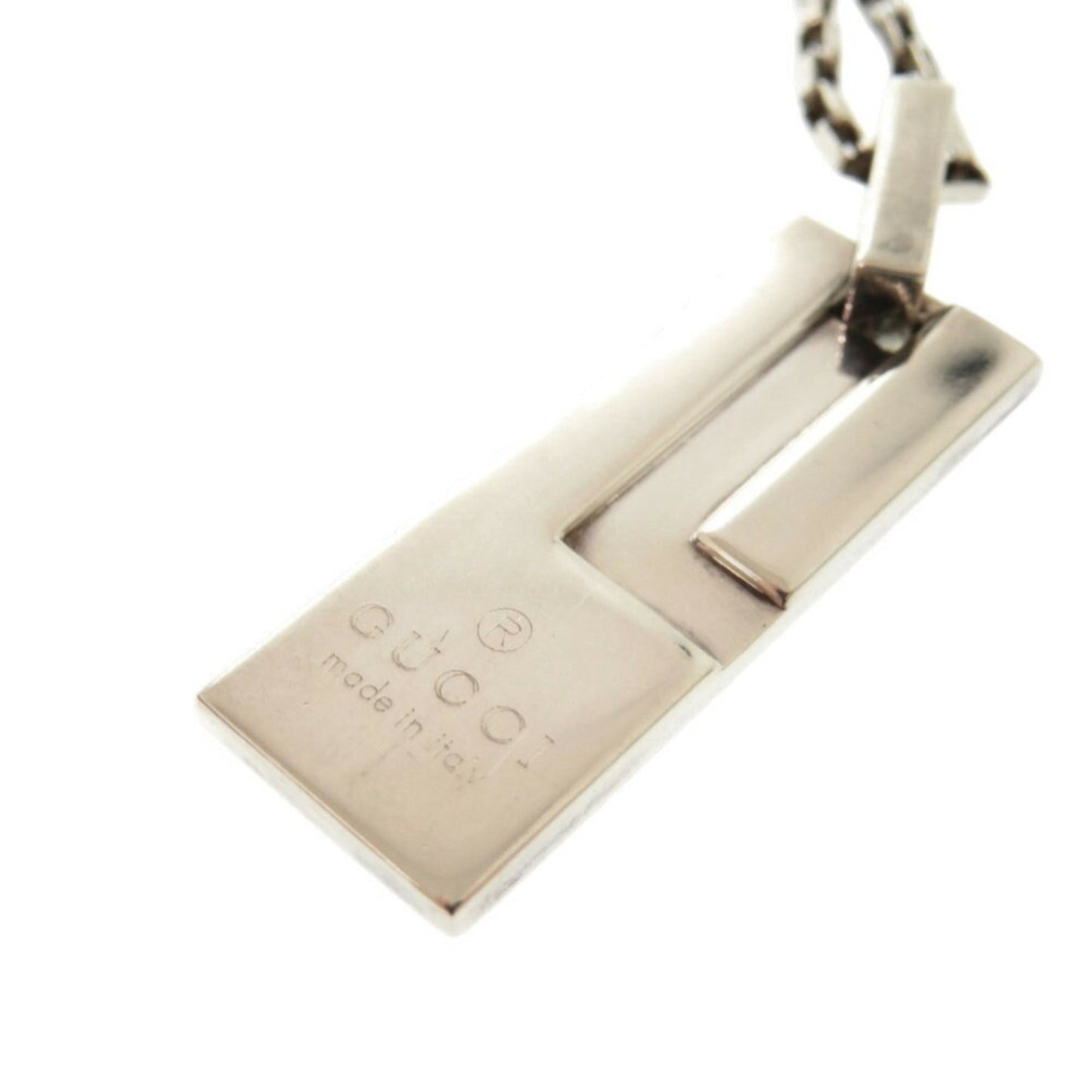 Gucci Plated Silver 925 Necklace Pendant 1514GUCCI Men's