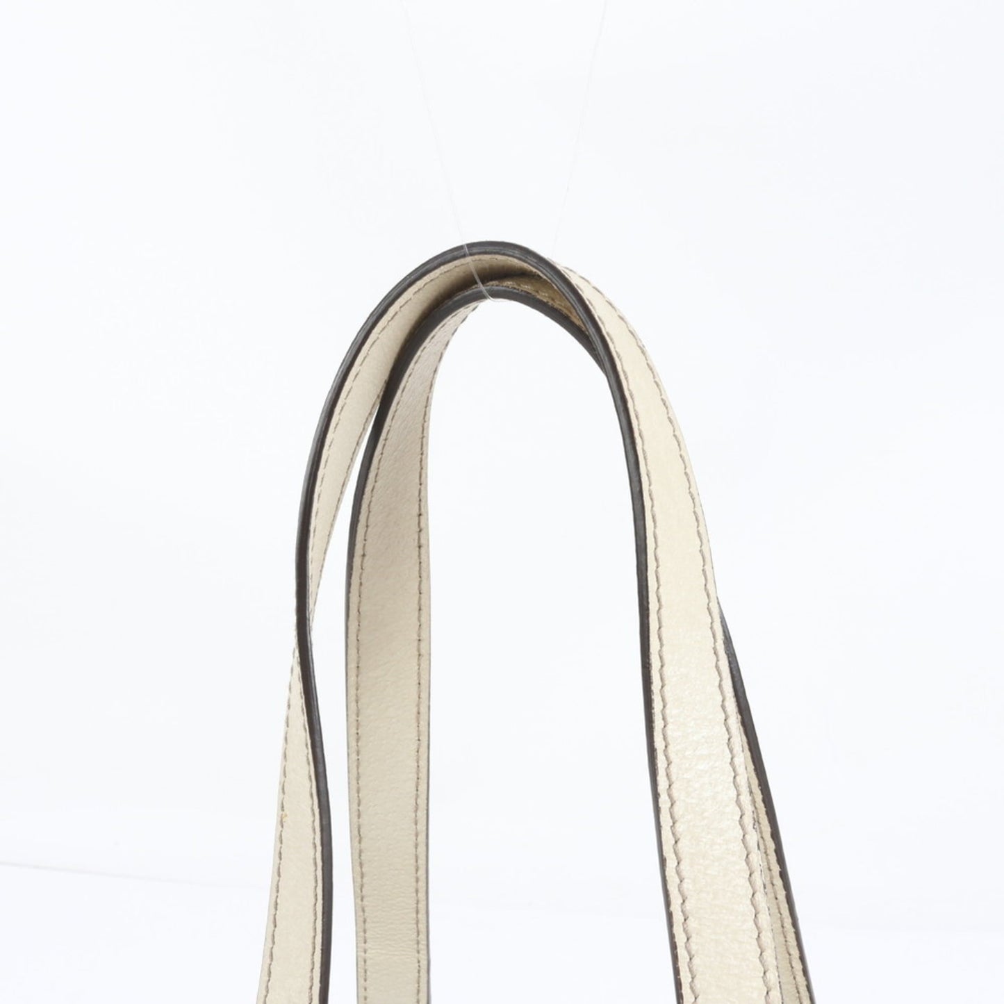 Gucci GG Canvas 153361 Leather Tote Bag Shoulder Handbag Women's