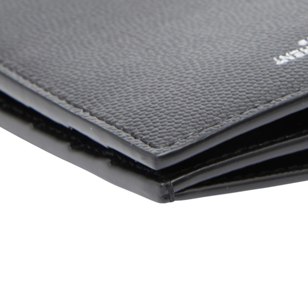 Saint Laurent Continental Wallet 396308 Black Leather Men's SAINT LAURENT