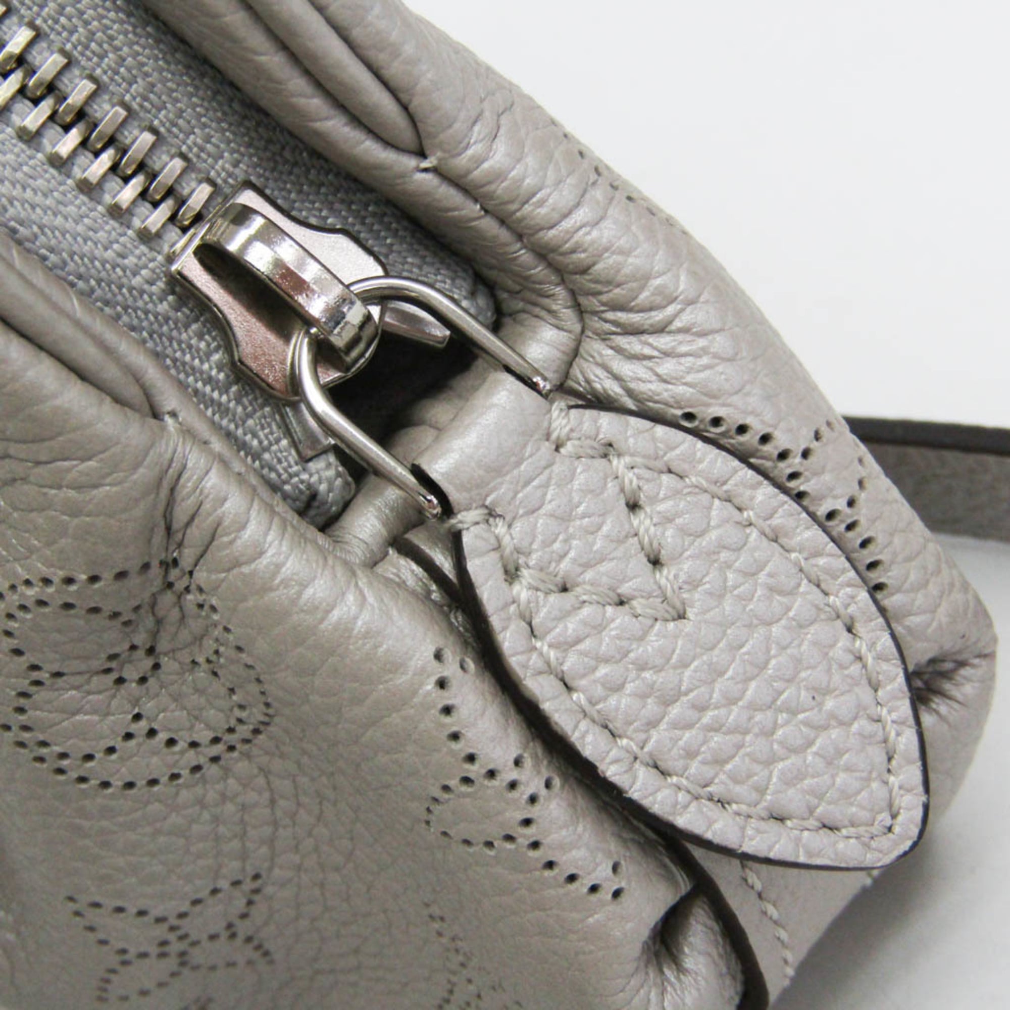Louis Vuitton Mahina Scala Mini M80904 Women's Clutch Bag,Shoulder Bag Silver — Like New