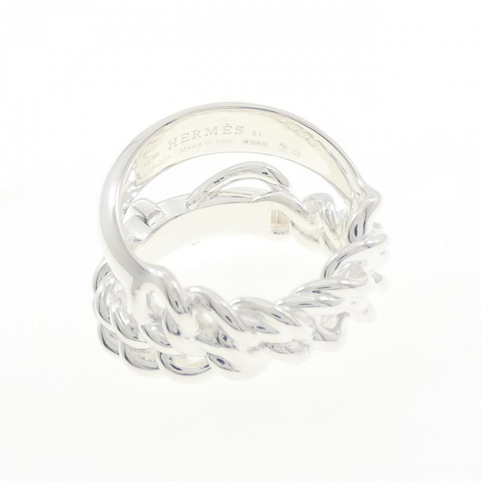 Hermes Hermès Boucles Sellier Inflexible Ring — Like New