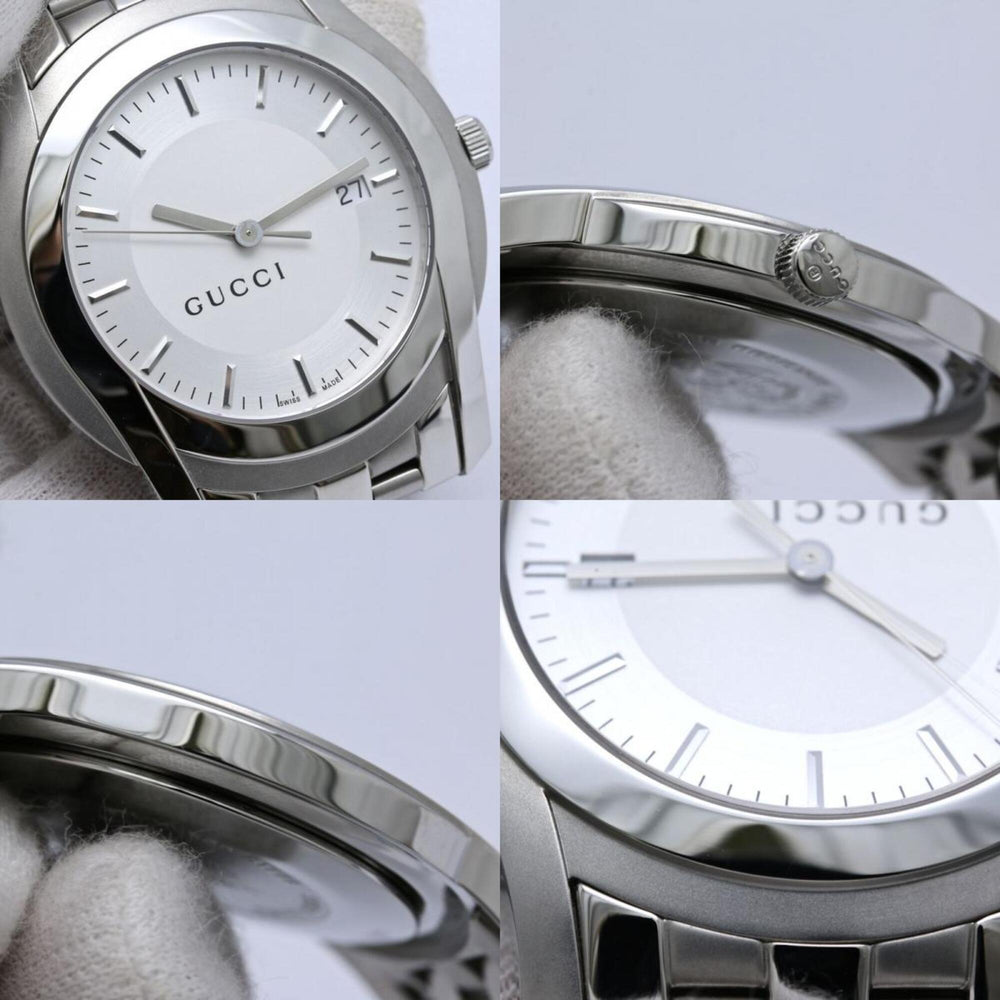GUCCI G-Class YA055212 5500XL Men's Watch, Stainless Steel, 40570 — Very Good