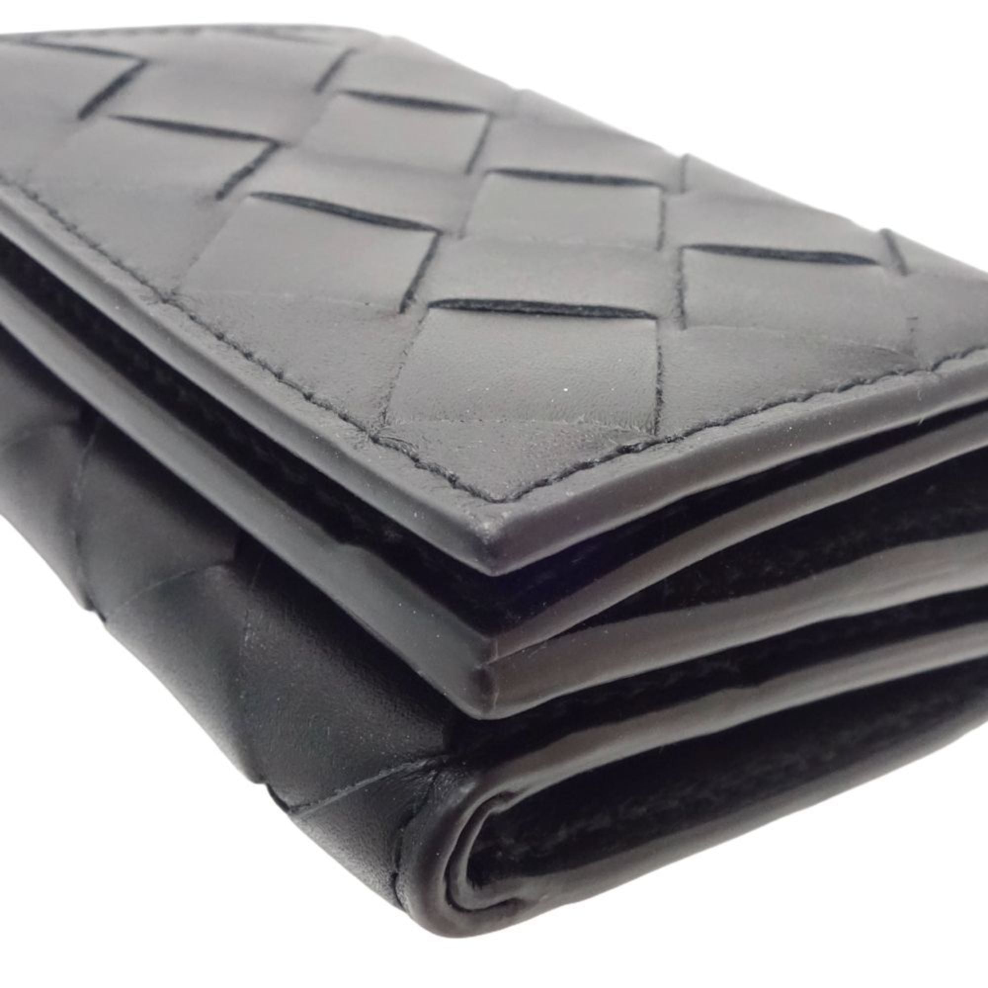 BOTTEGA VENETA Tiny Compact Wallet Intrecciato Women's Tri-fold P02173218C 181874