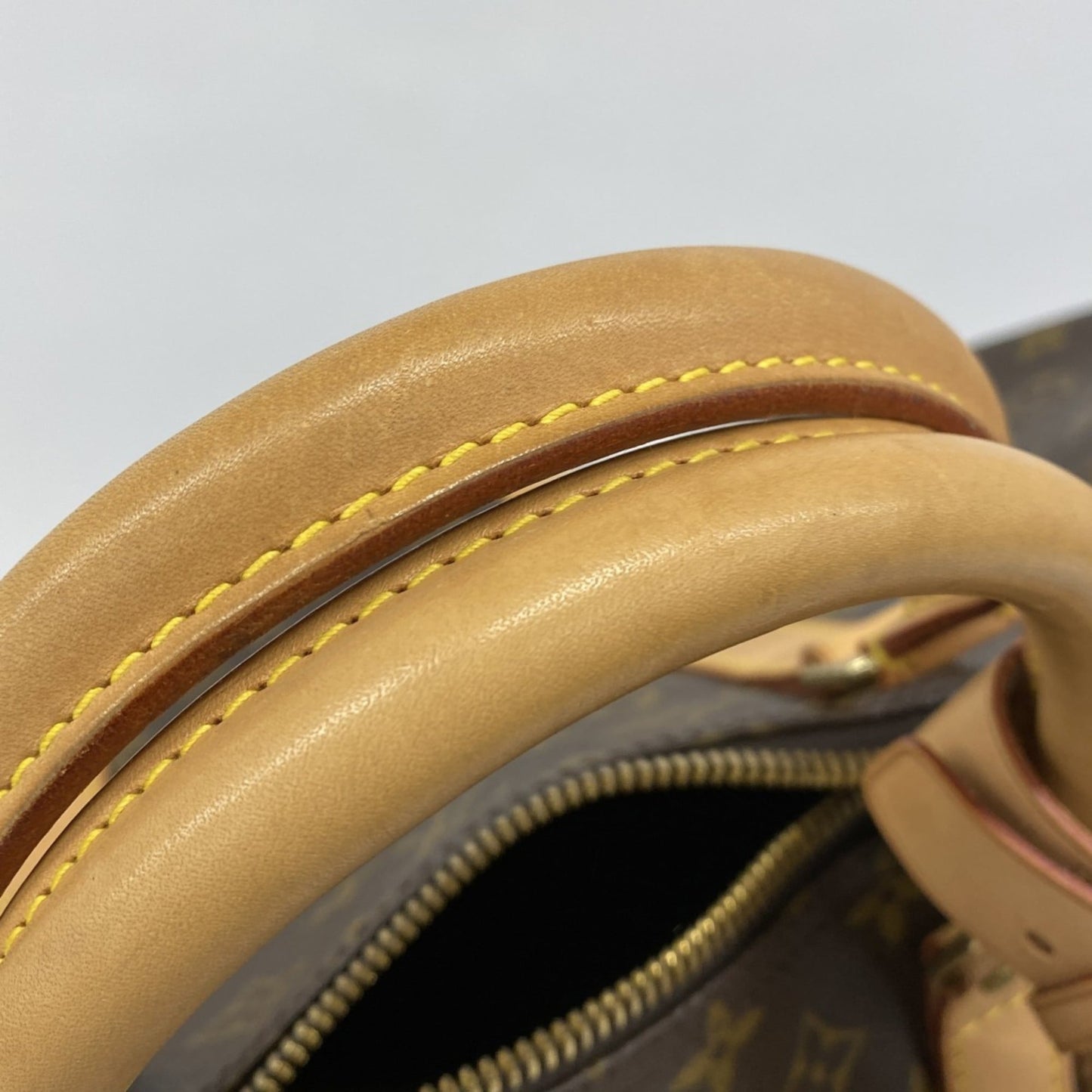 Louis Vuitton Monogram Keepall 60 Boston Bag M41422 Brown Men's/Women's