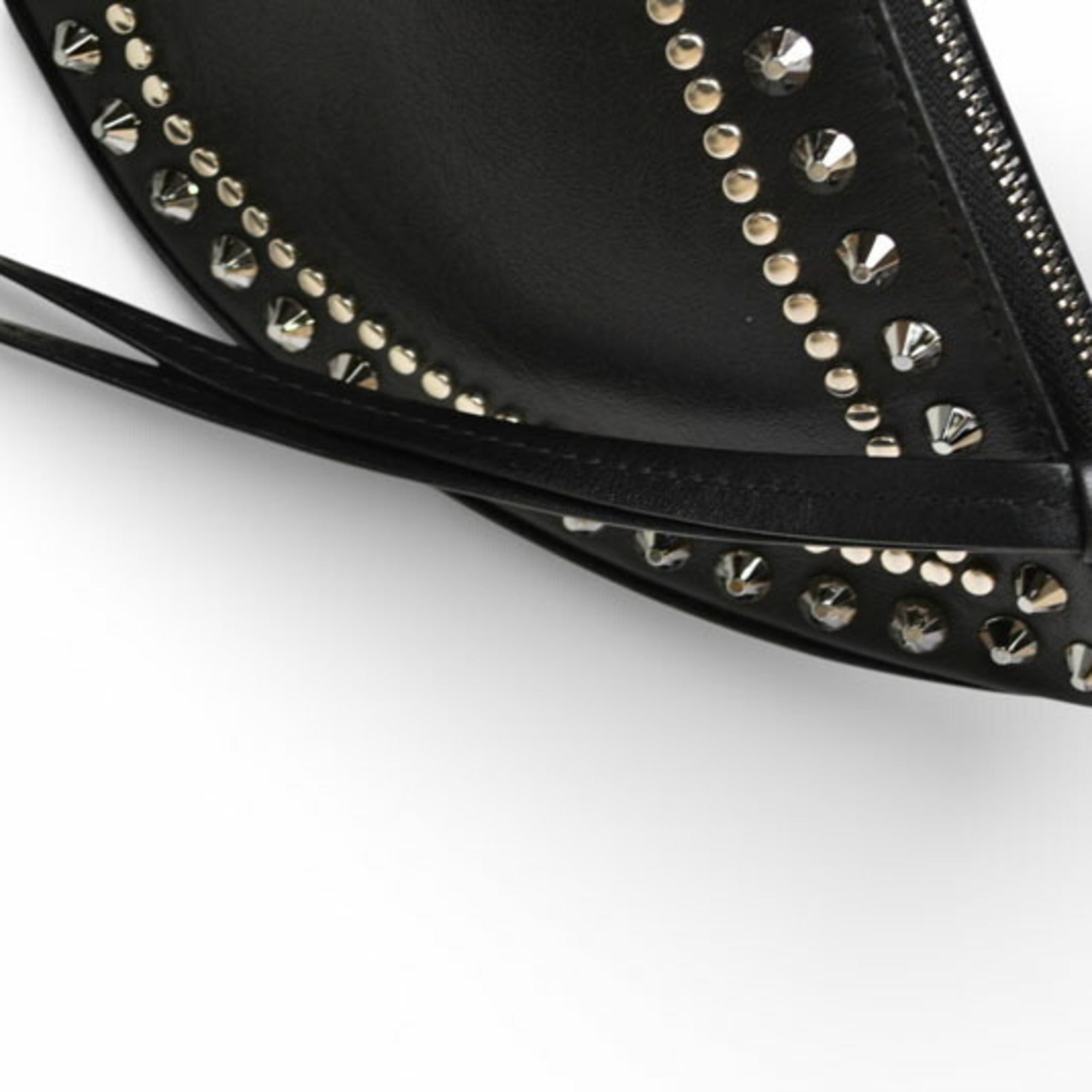 Jimmy Choo body bag, JIMMY CHOO Varenne JC studs, black — Like New