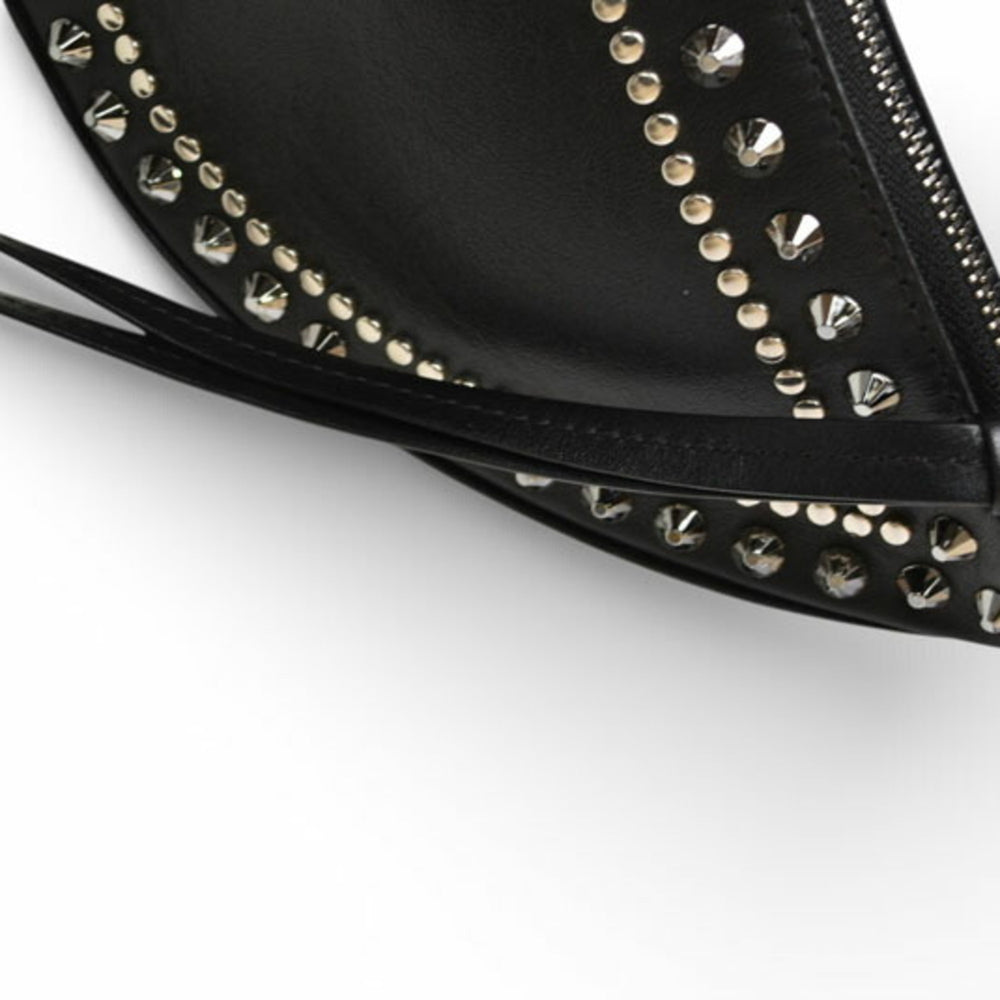Jimmy Choo body bag, JIMMY CHOO Varenne JC studs, black — Like New
