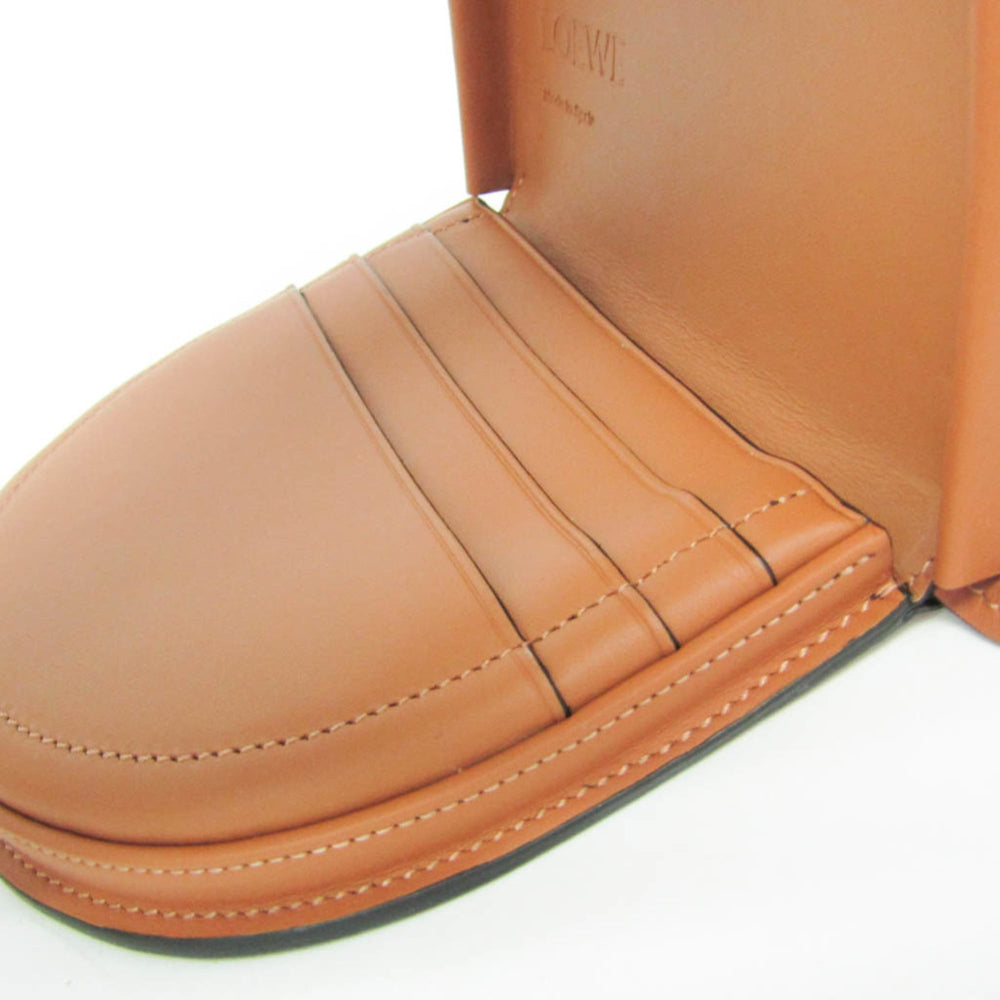 Loewe HEEL POUCH SMALL Women's Leather Shoulder Bag Brown — Like New