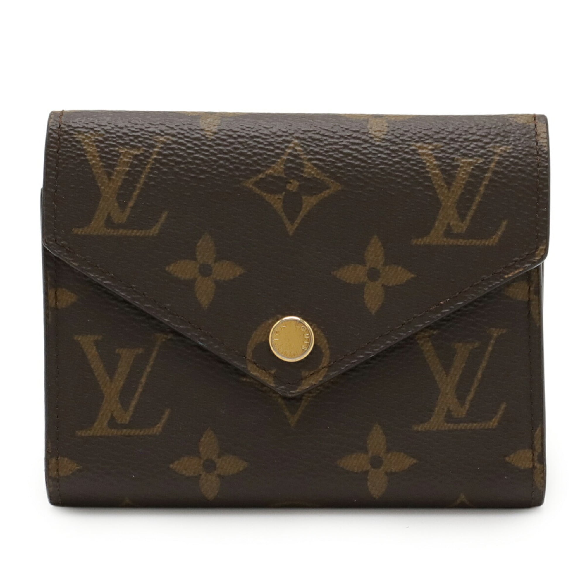 LOUIS VUITTON Monogram Portefeuille Victorine Tri-fold Wallet M62472