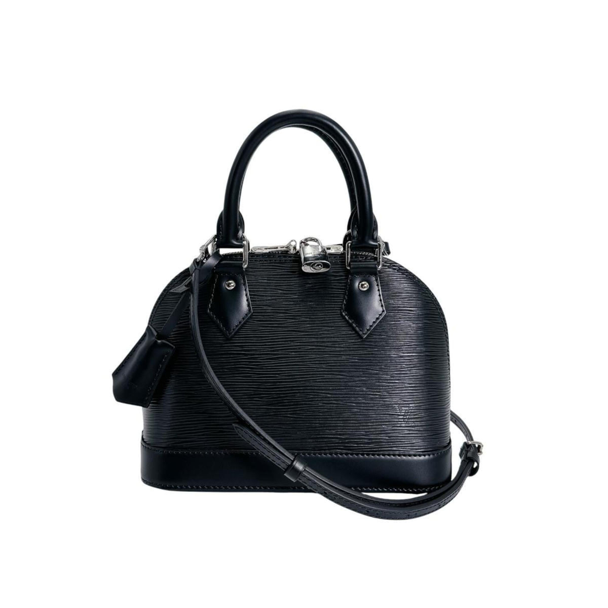 Louis Vuitton Alma BB Shoulder Bag M24645 Epi Leather M59217 Noir — Like New