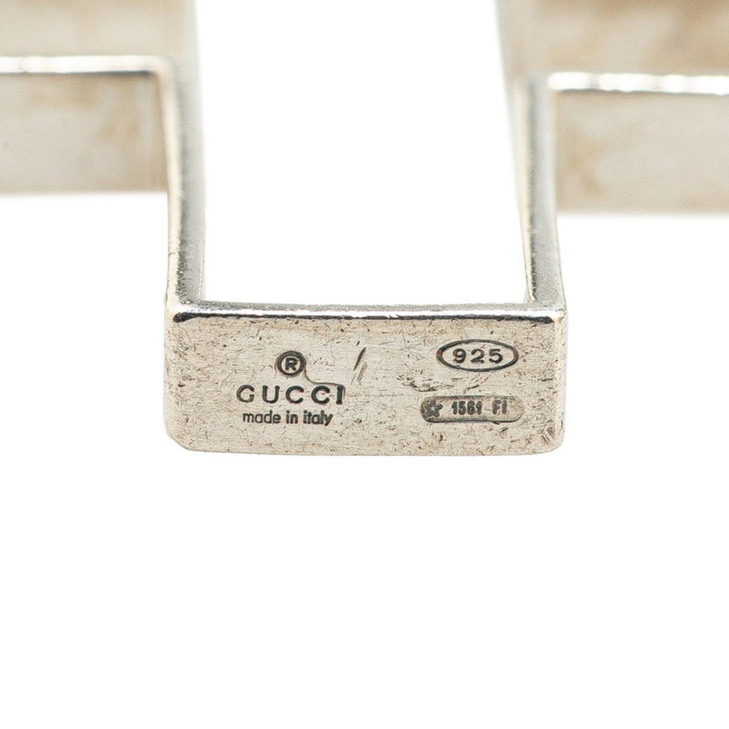 Gucci Cross Necklace SV925 Silver Women's GUCCI