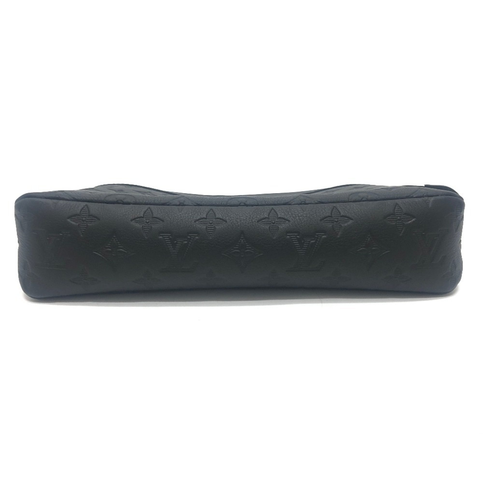 LOUIS VUITTON M82545 Pochette Voyage Souple Bag Clutch Second Men's Black — New
