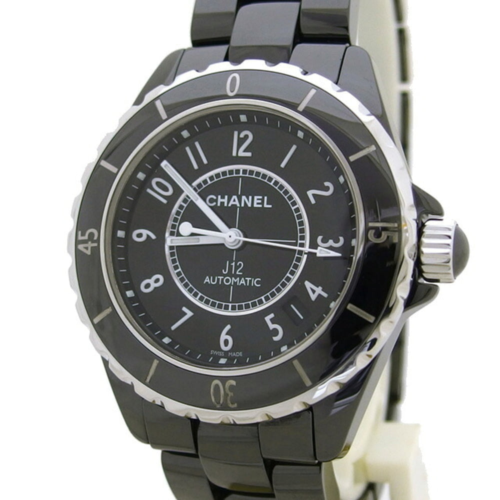 Chanel J12 H0685 Black Ceramic 38mm Men's Watch — Very Good