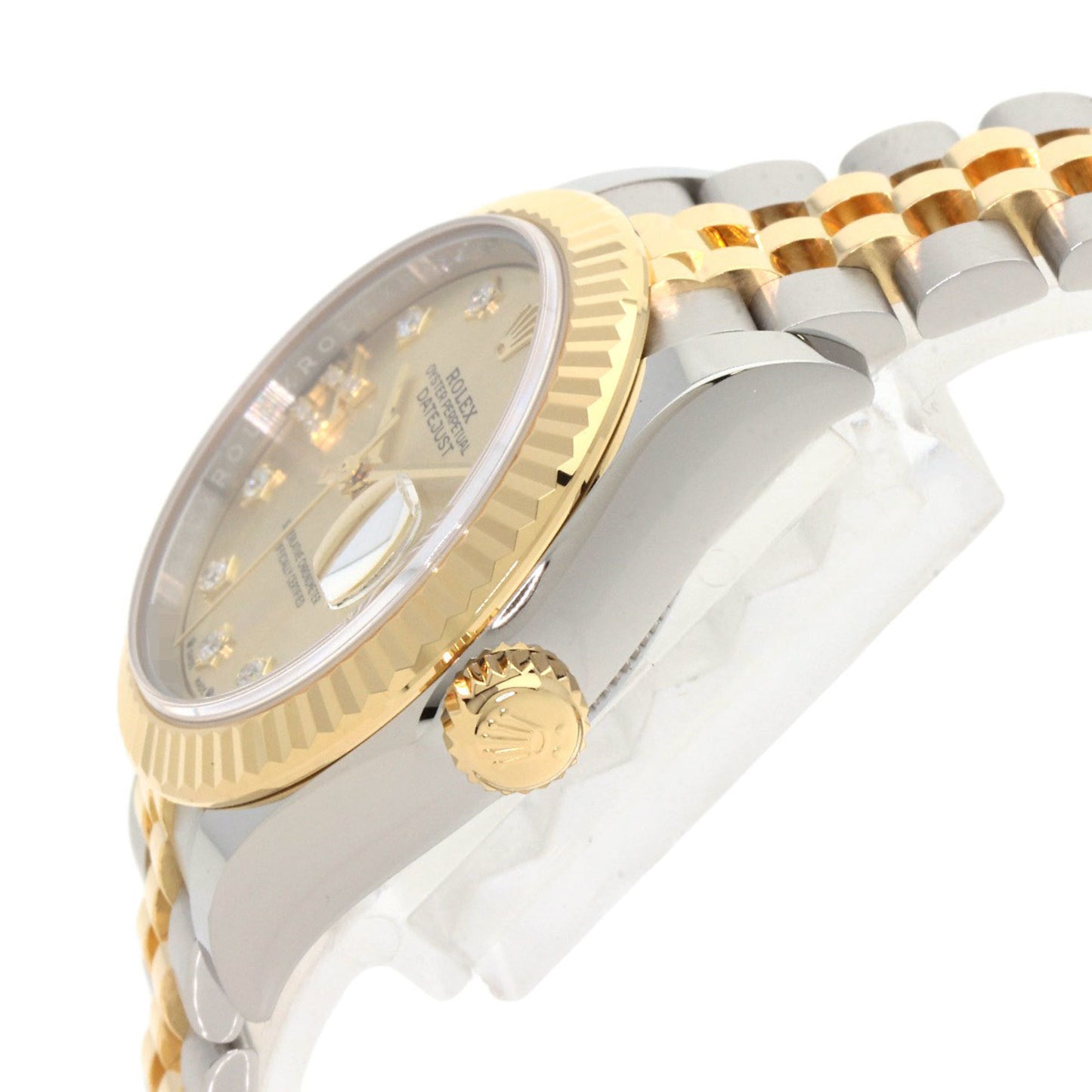 Rolex 279173G Datejust 9P Star Diamond Watch Stainless Steel SSxK18YG K18YG Women's ROLEX