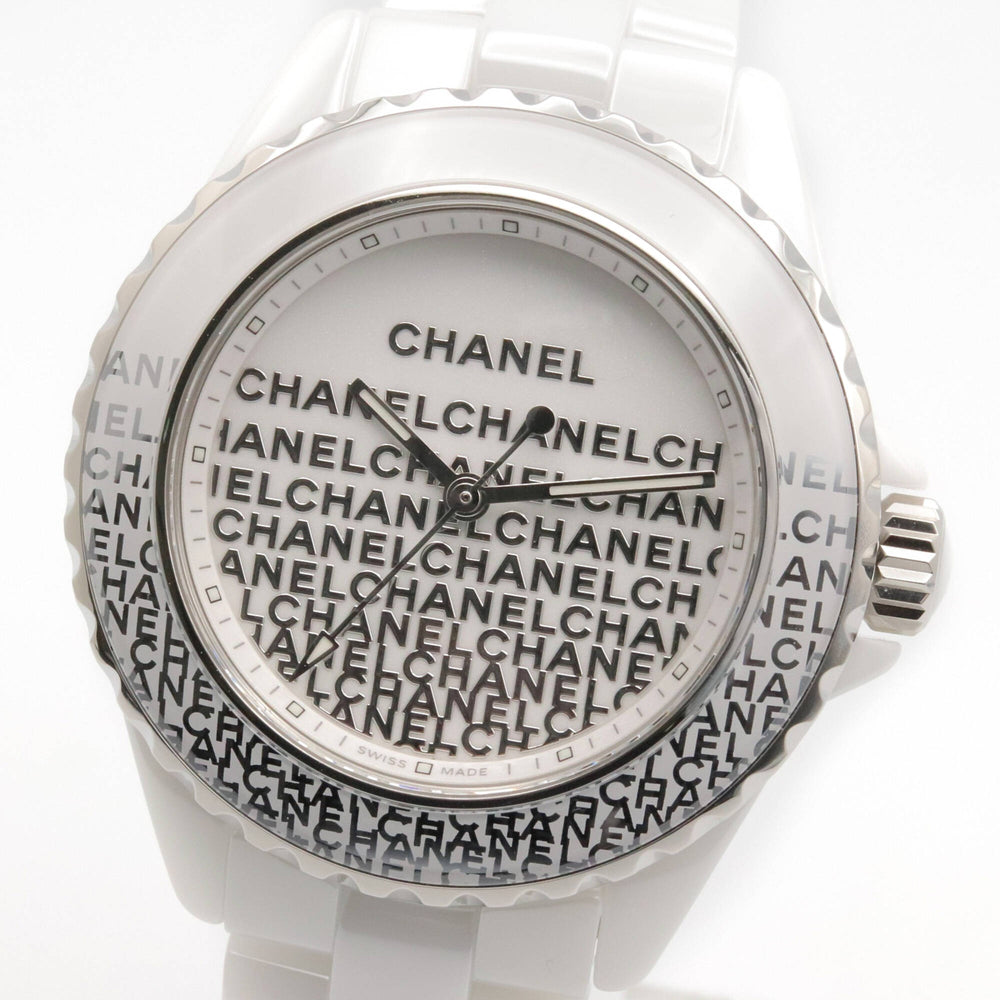 Chanel J12 Wanted de Watch, Ceramic, Ladies, White, H7419 — Very Good