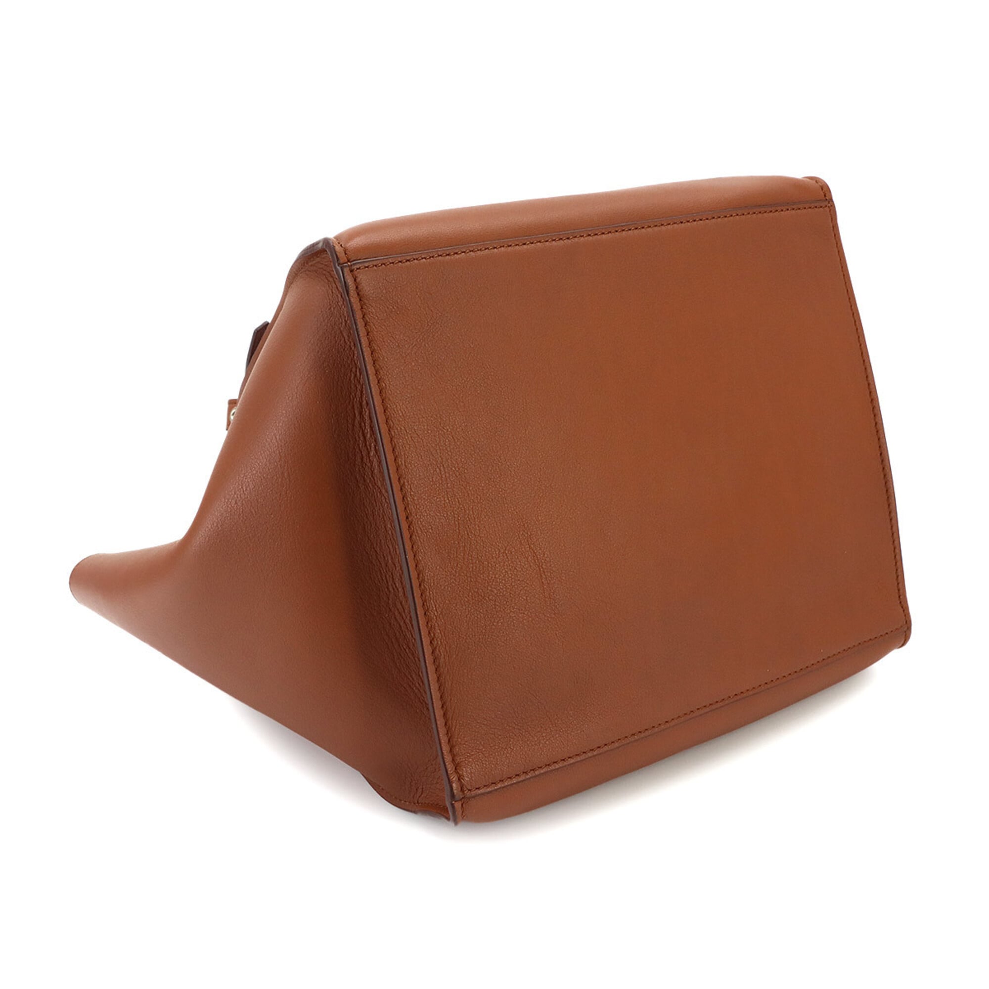 Celine Big Bag Small with Long Strap 2-way Handbag Shoulder Leather Brown 183313 — New - Store Return