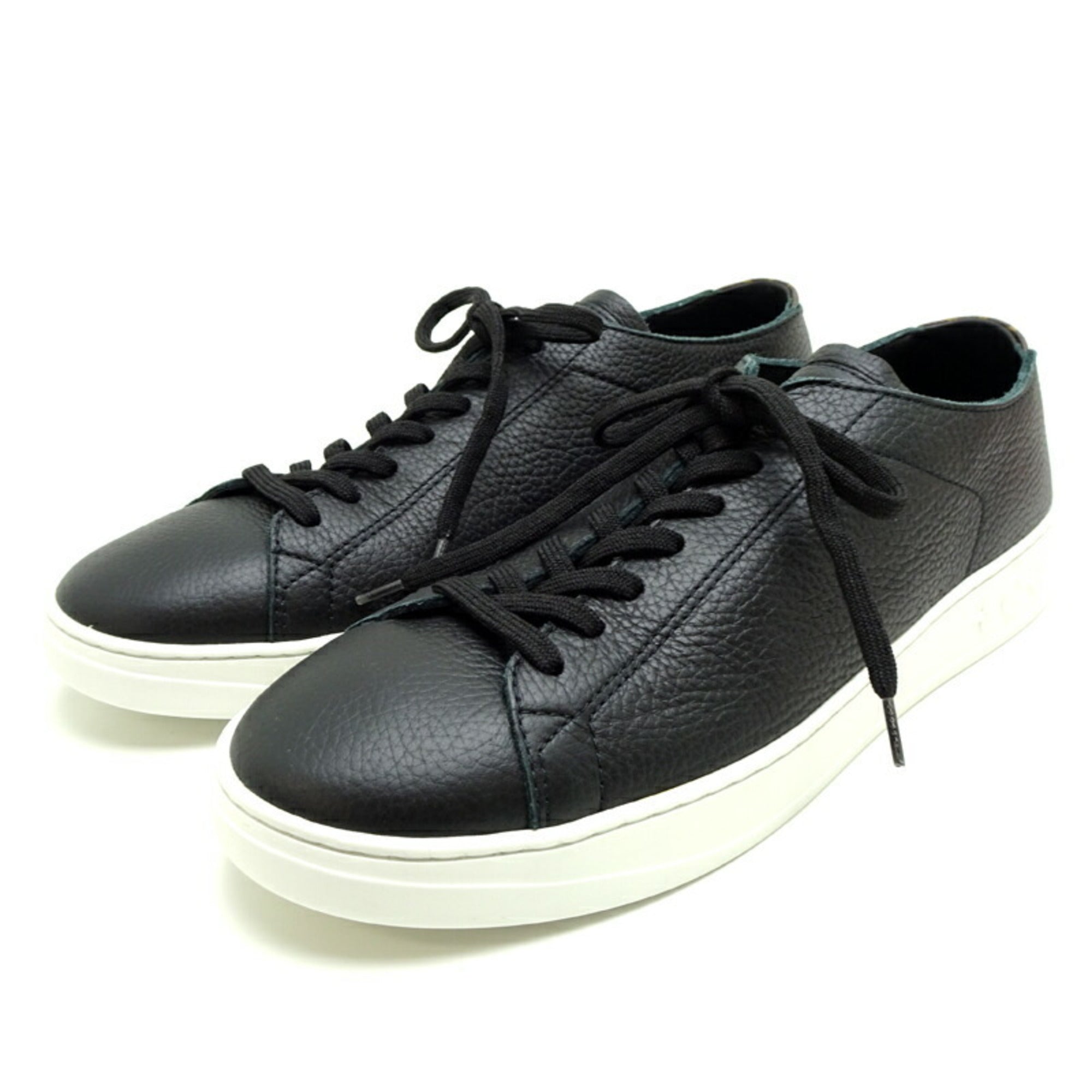 Louis Vuitton Resort Line Sneakers #9, approximately 27.5cm, Men's Sneakers, 1AA623, Grained Calfskin Leather