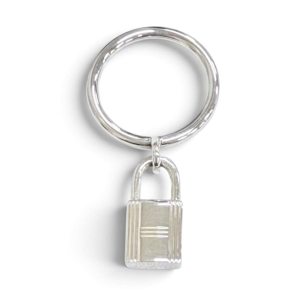HERMES Amulette Cadena Ring, 2020 model, AG925 sterling silver, 51 lb, made in Italy, weight 5.3g, women's — Like New