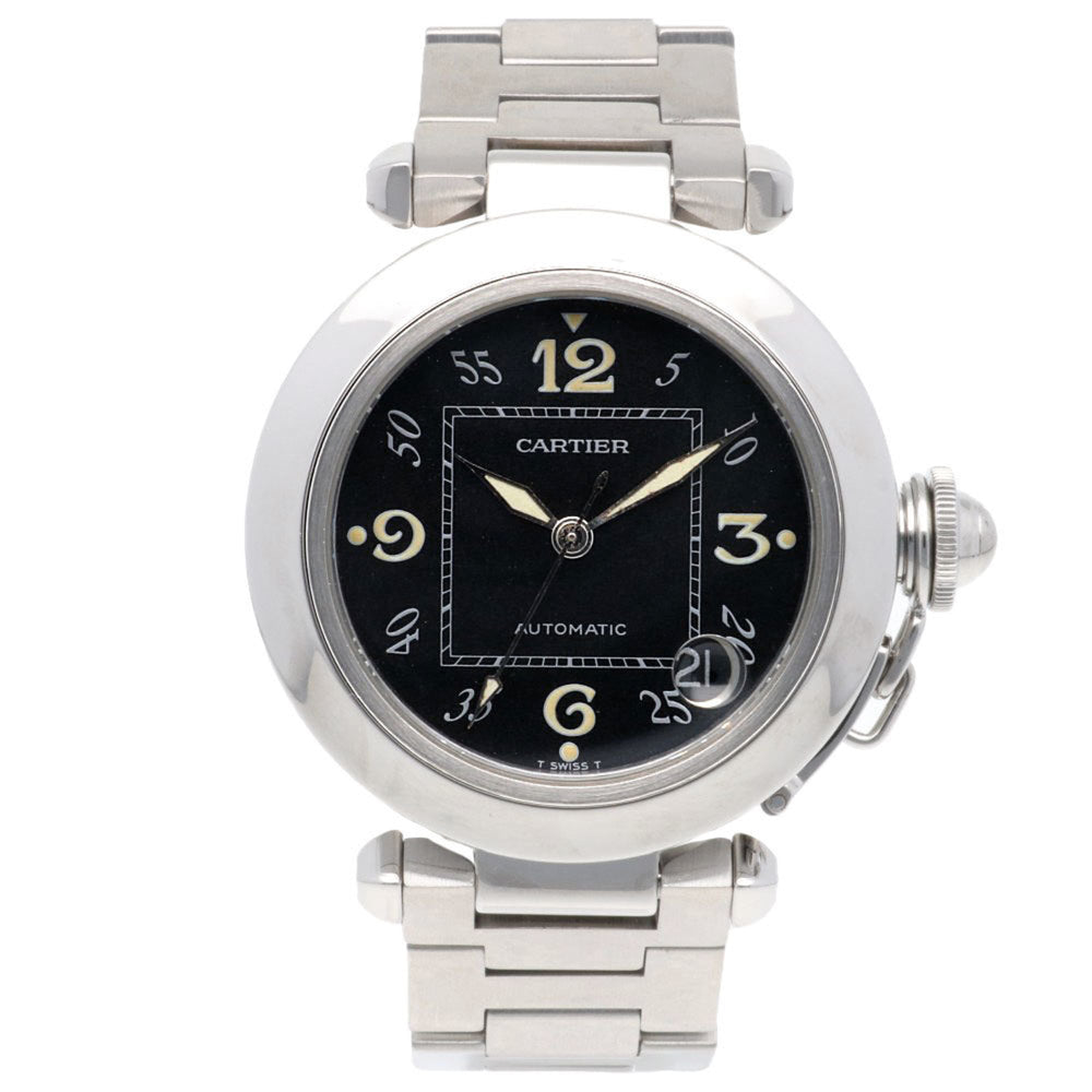 Cartier Pasha Watch, Stainless Steel 2324, Automatic, Unisex, CARTIER, Overhauled — Good