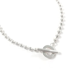 GUCCI Ball Chain Necklace 602736 J8400 8106, Sterling Silver 925, Unisex — Like New