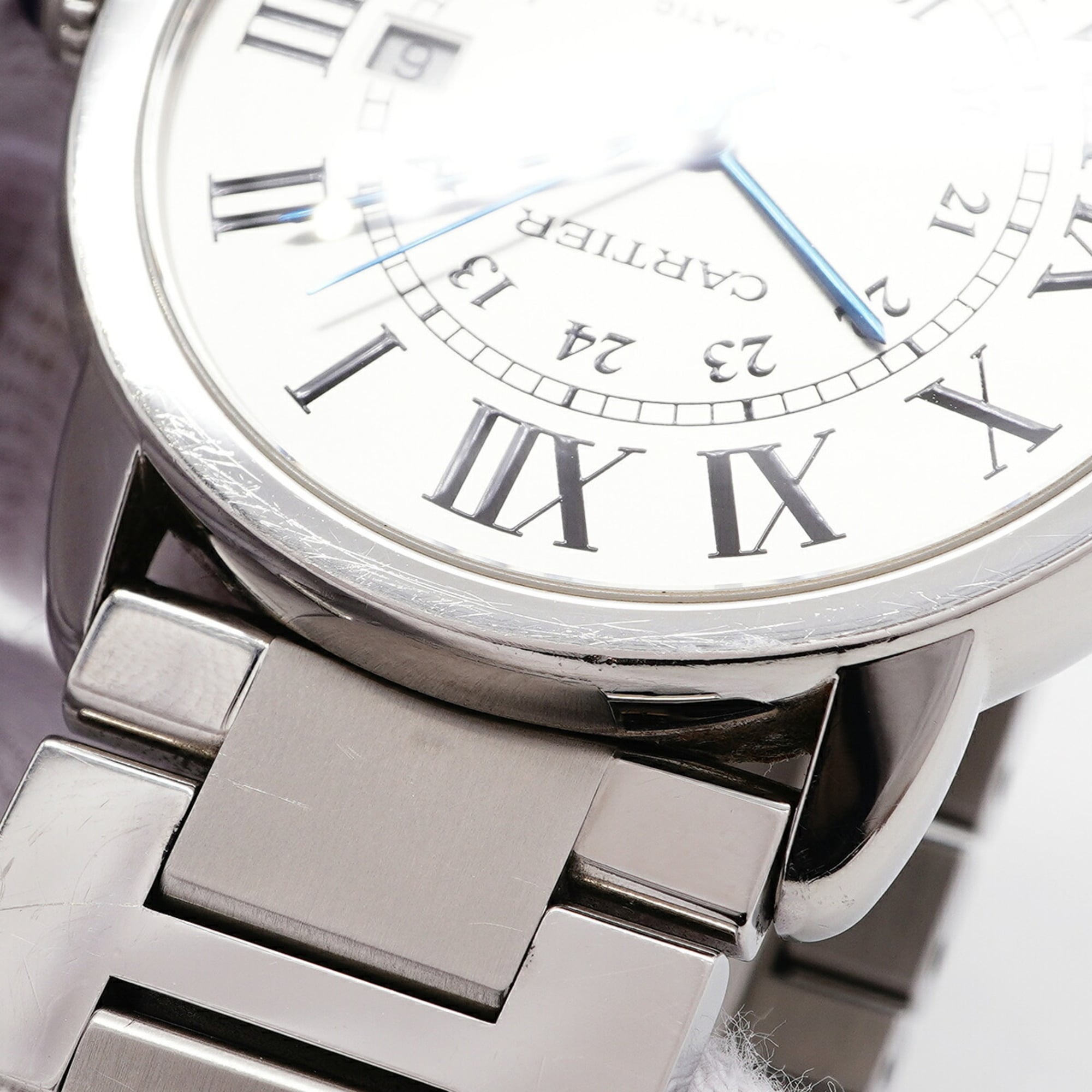Cartier Ronde Solo XL W6701011 Silver Dial Men's Watch — Good