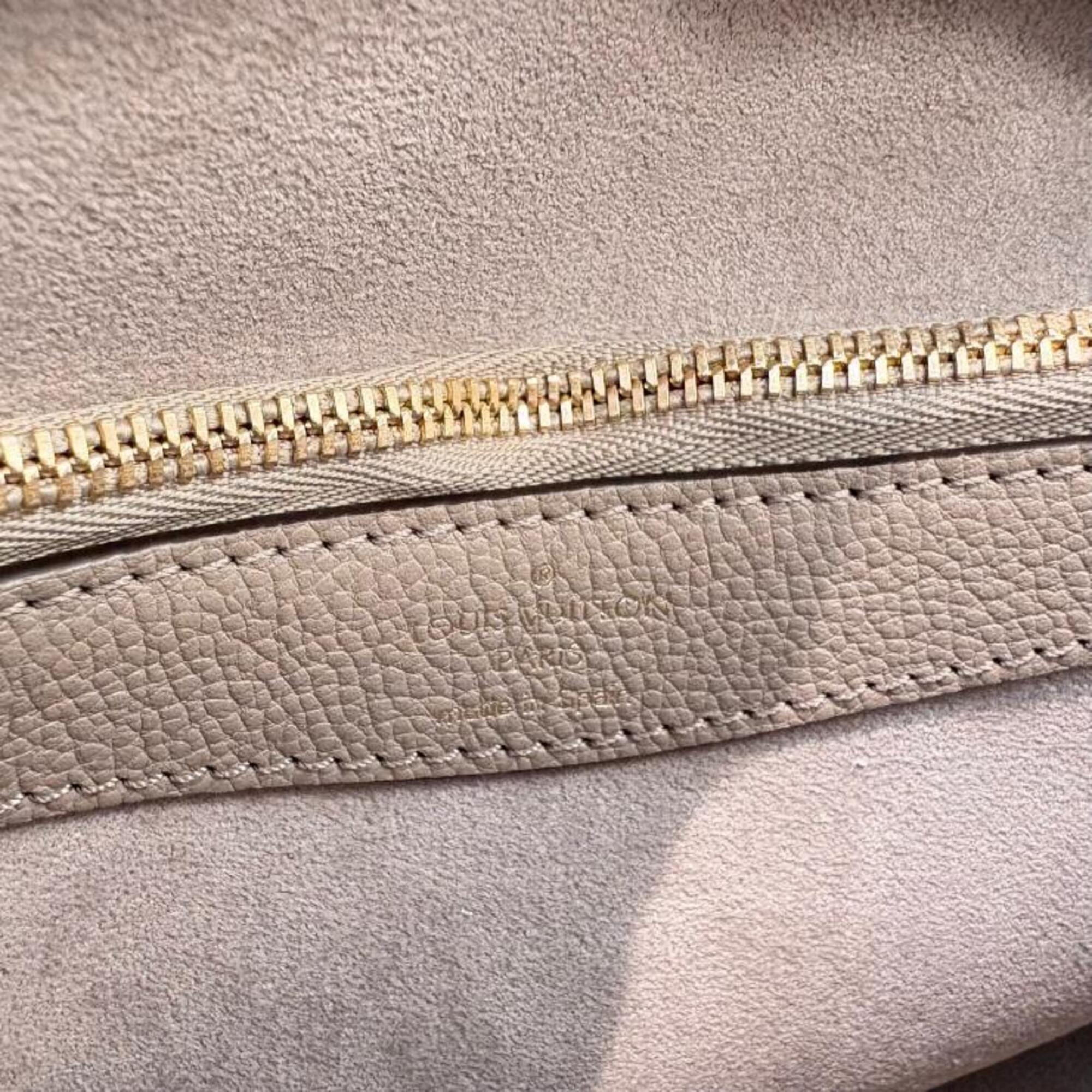 Louis Vuitton Diane Bicolor Empreinte M46583 Tourtrême Crème Shoulder Bag — Like New