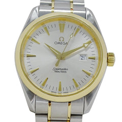 Omega Seamaster Aqua Terra 2317.30 Men's Watch, Brand Name, Date, Quartz, Stainless Steel (SS), Gold (YG) Combination — Good